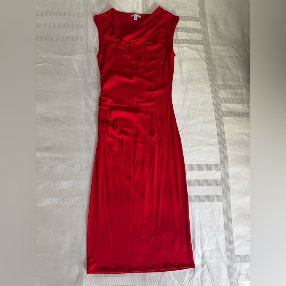 Red Midi Dress